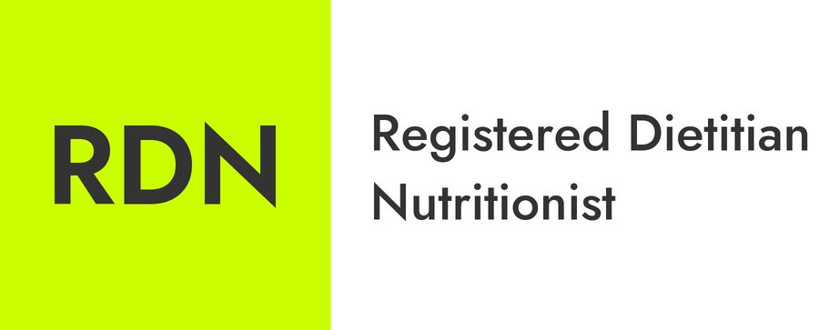 Registered Dietitian Nutritionist credential badge